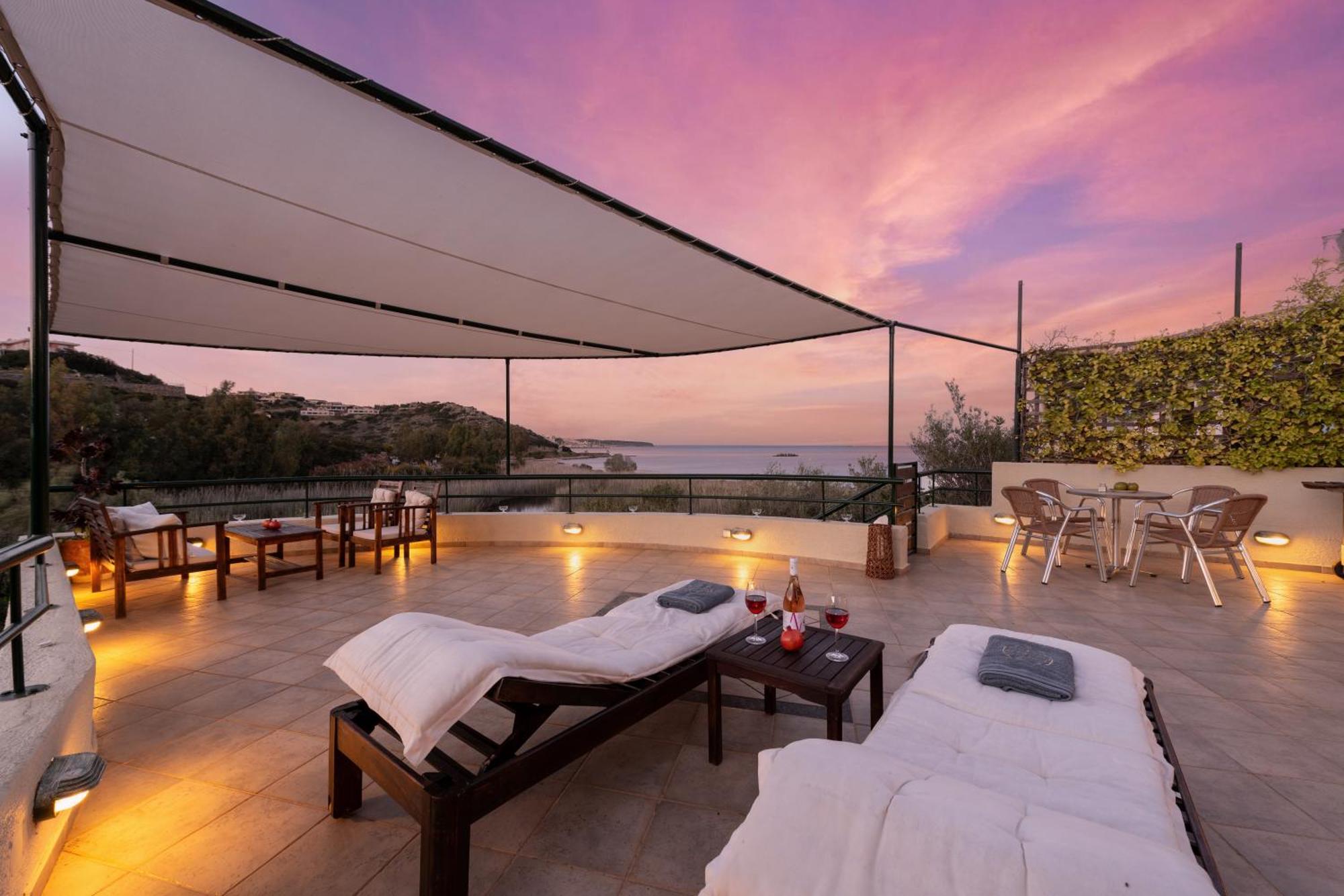 Coastal Dream Beachview Jacuzzi& Sauna Amoudara  Экстерьер фото