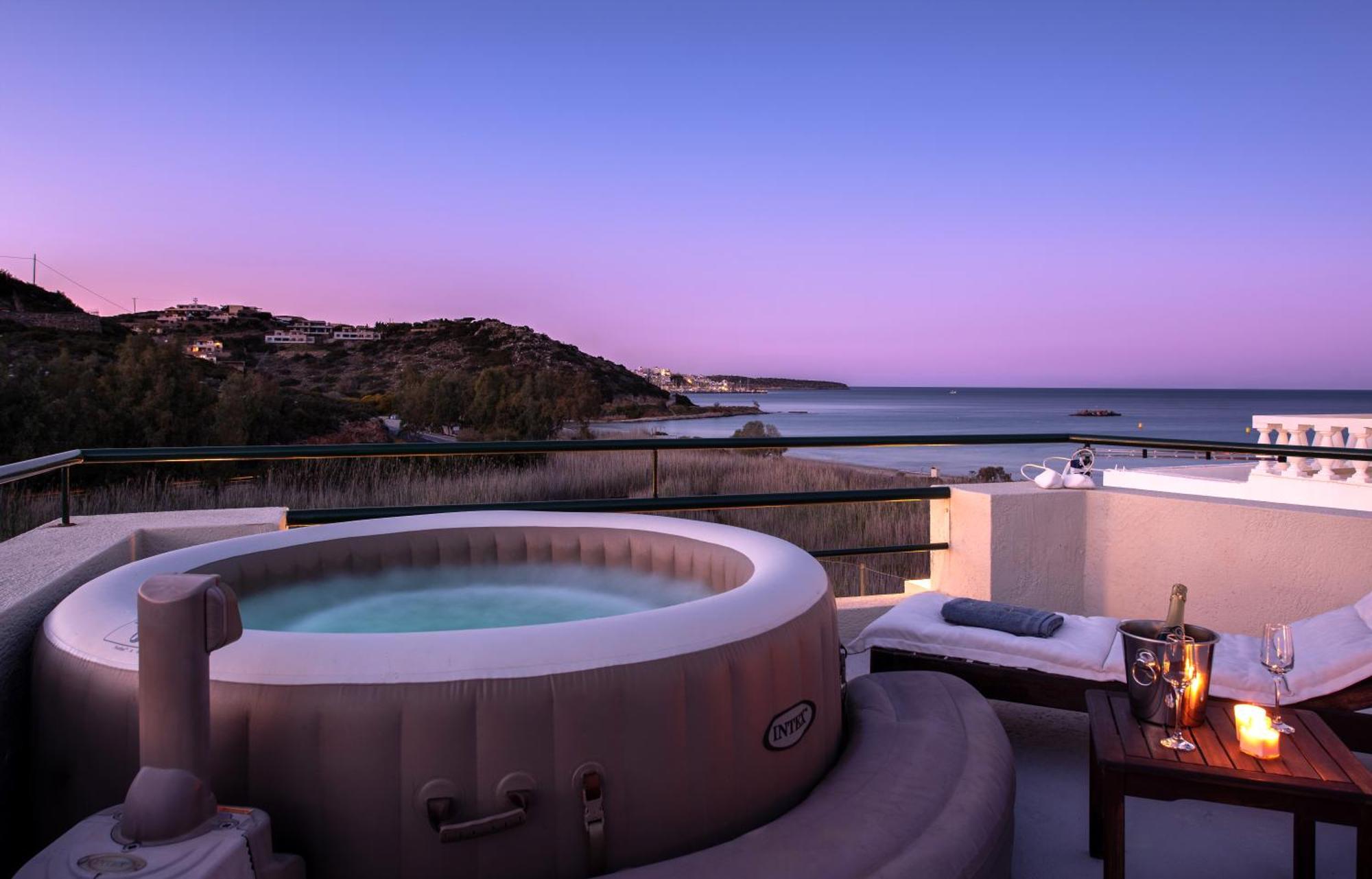 Coastal Dream Beachview Jacuzzi& Sauna Amoudara  Экстерьер фото
