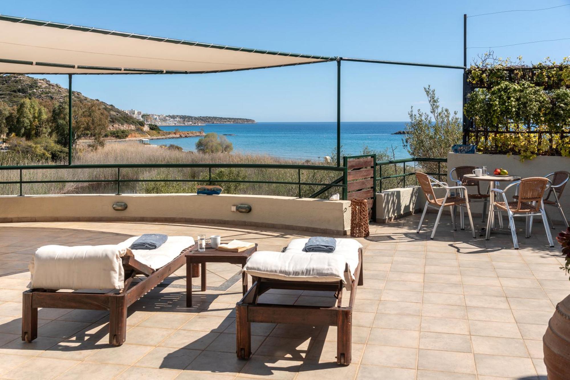 Coastal Dream Beachview Jacuzzi& Sauna Amoudara  Экстерьер фото