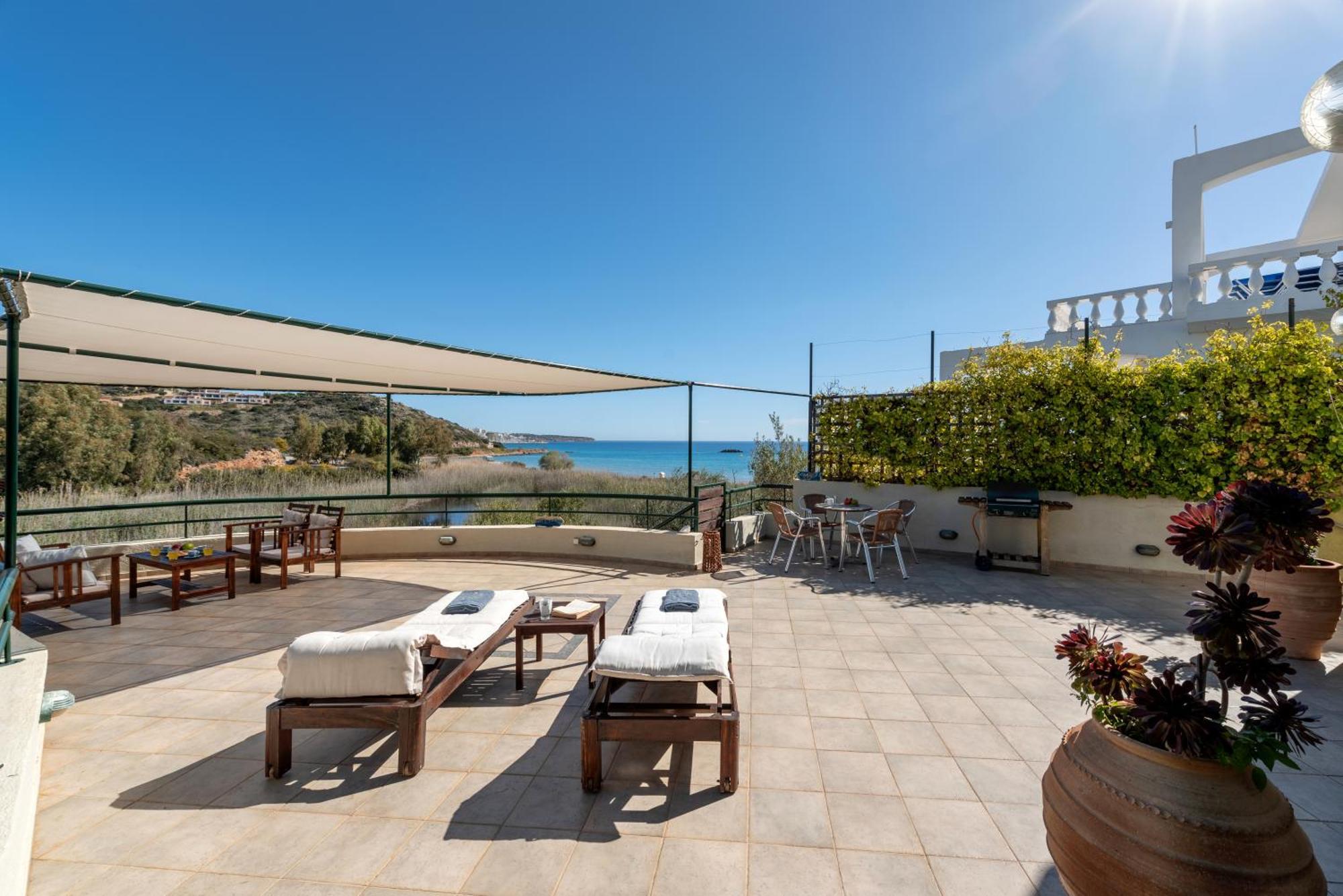 Coastal Dream Beachview Jacuzzi& Sauna Amoudara  Экстерьер фото