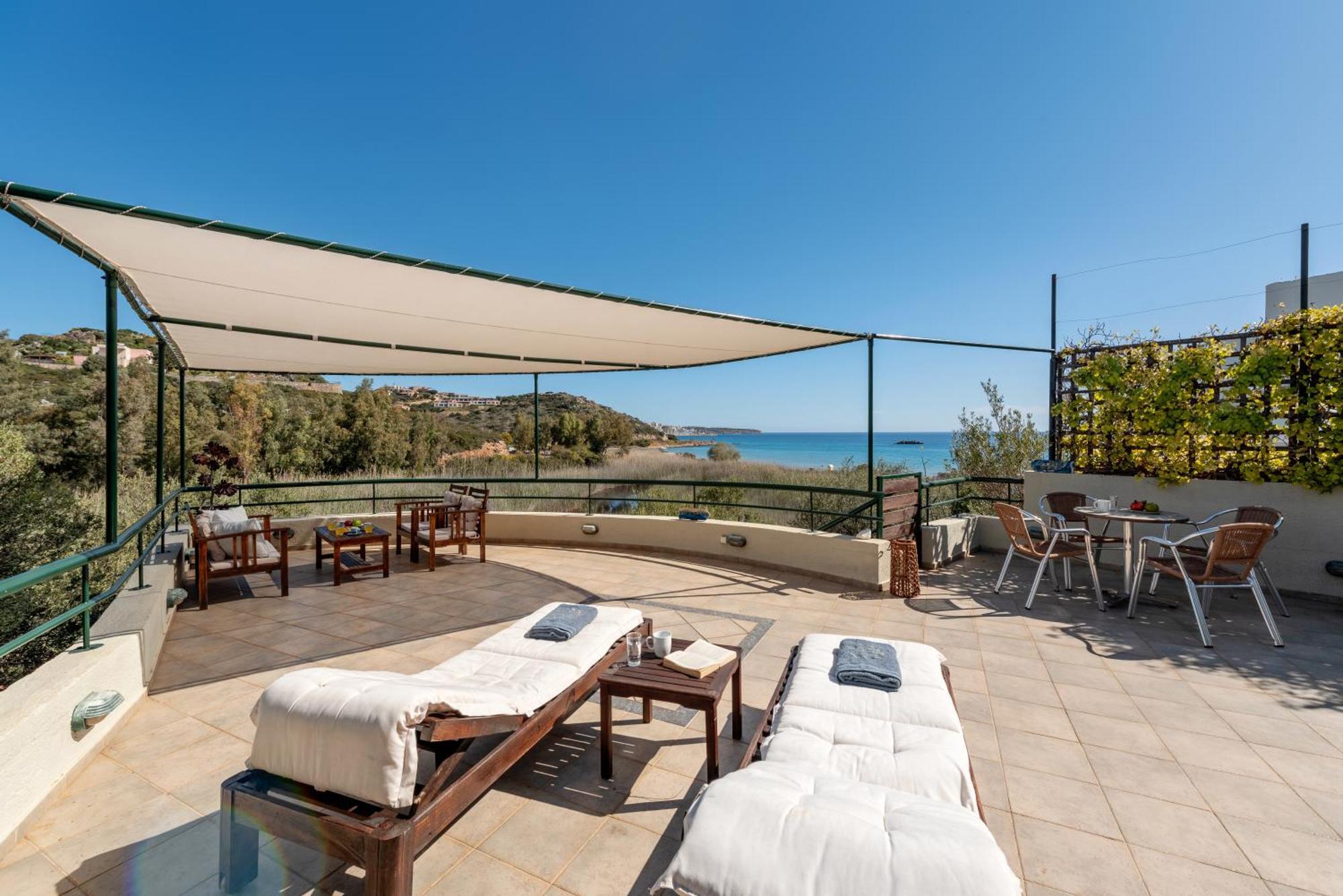Coastal Dream Beachview Jacuzzi& Sauna Amoudara  Экстерьер фото